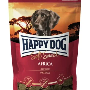 Ausverkauf Sparpaket 2 x 100 g Happy Dog Soft Snack Africa Strauss Hunde Snack